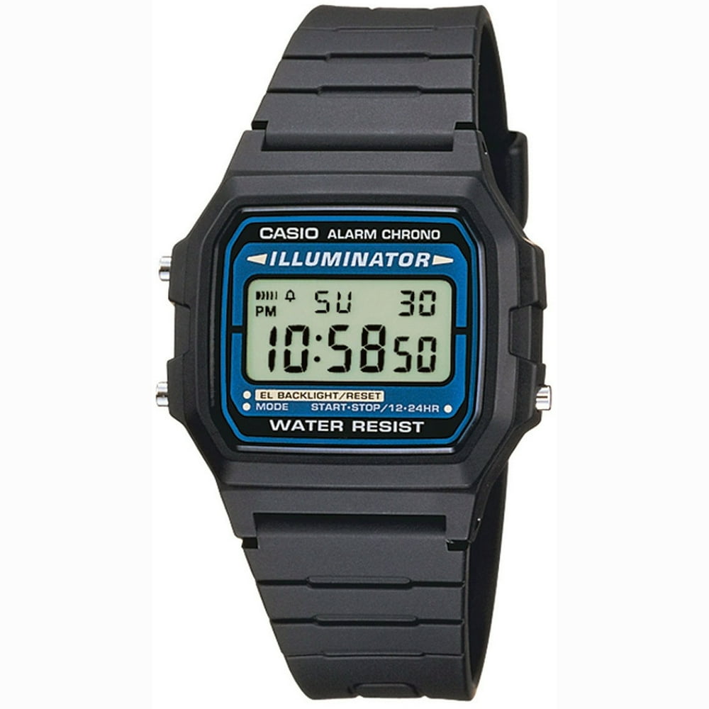 casio illuminator military green