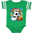 thumbnail image 3 of Inktastic Soccer Superhero Boys or Girls Baby Bodysuit, 3 of 5