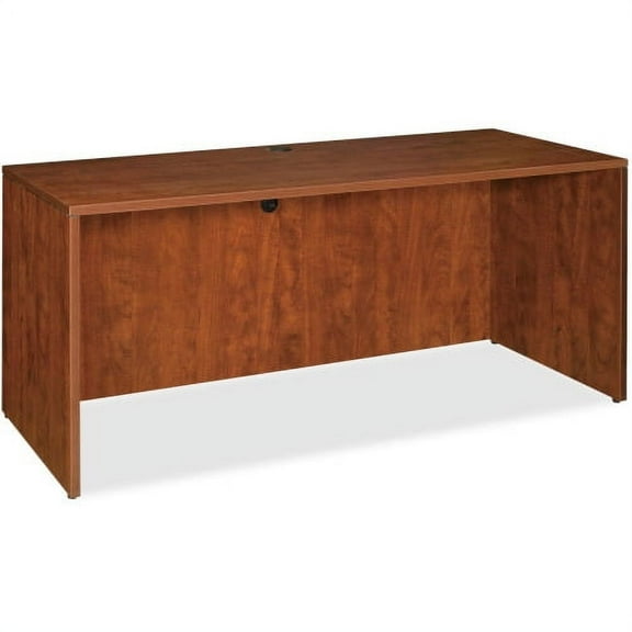 Lorell Essentials Credenza Shell 59" x 23.6" x 29.5" - Finish: Cherry, Laminate