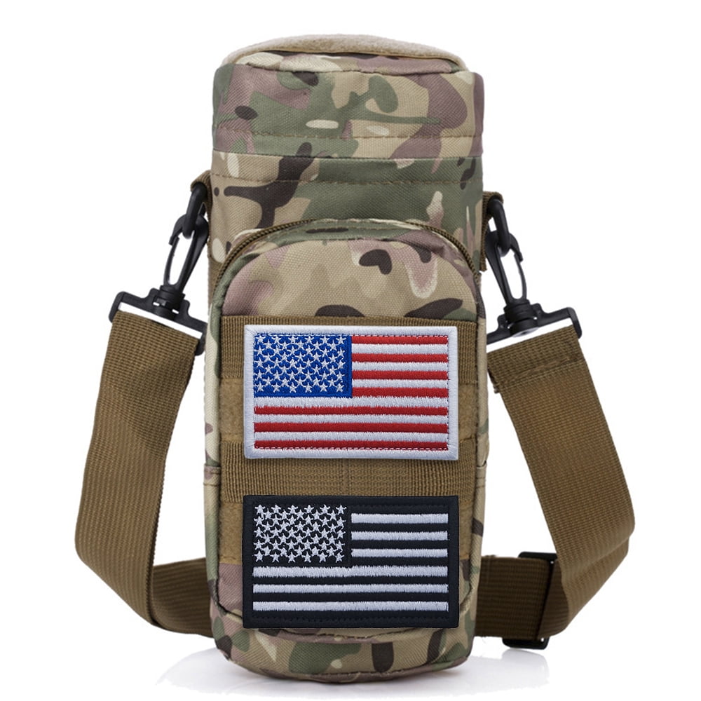 Molle Water Bottle Pouch, Tactical 32 Oz Drink Holder Carrier with
