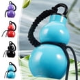 thumbnail image 7 of CaiYueKe Chinese Style Gourd Shaped Water Bottle 28oz Sports Water Bottle for Outdoor Hiking Travel Portable Plastic Bottle for Water Juice Spirits Daily Drinking Decorative Bottle for Home Gift, 7 of 7