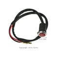 Indicator Display App Phenofice 2-Piece Motorcycle Gear Indicator Light, Black Motorbike ...