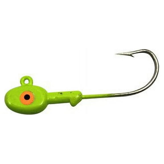 Tsunami Lead Jig Head Fishing Lure 3/8 oz. – Chartreuse