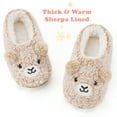 thumbnail image 3 of cosyone1997 Cute Fuzzy Animal Slippers for Women Girls Teens Kids, Warm Fluffy Bedroom Socks Indoor, Cozy House Shoes Non-slip Grip Soles, Winter Funny Gifts Unique, 3 of 7