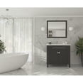 thumbnail image 3 of Laviva 313YG319-36E-MW 36" Espresso Vanity + Matte White Stone Solid Surface Top, 3 of 3