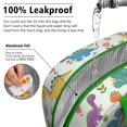 thumbnail image 5 of Womens Colorful Dinosaurs Holding Flowers Lunch Box for Work,Insulated Lunch Bag for Women,Loncheras Para Mujer,Leakproof Adult Lunch Bag for Work,Beach,Travel,Picnic,Camping, 5 of 7
