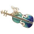 thumbnail image 3 of Épingle à Violon pour Décoration en Alliage avec Design Papillon Multicolore pour Chapeau 1 Pce, 3 of 7