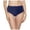 Z01 Navy, variant on Conairie Womens Bikini Bottoms High Cut Tummy Control Swimsuit Comfortable Ruched Scrunch Swim Bottom Black L