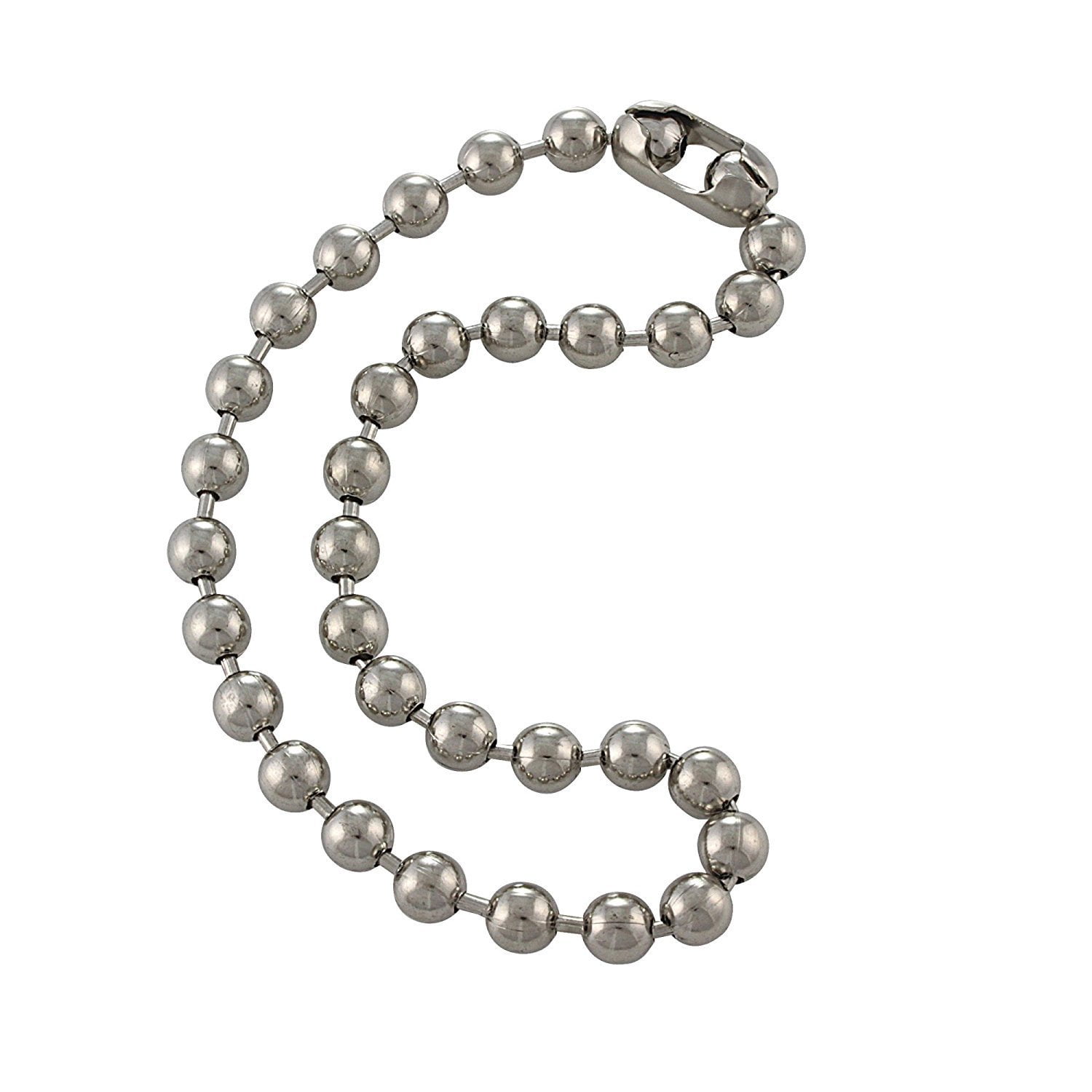 Necklaces Stainless Steel Ball Bead Chain Necklace Chj4070 5mm / 24 Wholesale Jewelry Website Unisex