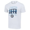 thumbnail image 2 of Men's Starter White Winnipeg Jets Four Team Name Logo T-Shirt, 2 of 3