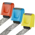 thumbnail image 1 of Qweryboo 3Pcs Identity Protection Roller Stamps, Identity Prevention Theft Stamp Wide Rolling Security Stamp for Privacy Protection, ID Blockout and Address Blocker(Red+Blue+Yellow), 1 of 6