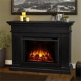 thumbnail image 4 of Pemberly Row Cheminée Électrique Contemporaine en Bois Grand Noire, 4 of 8