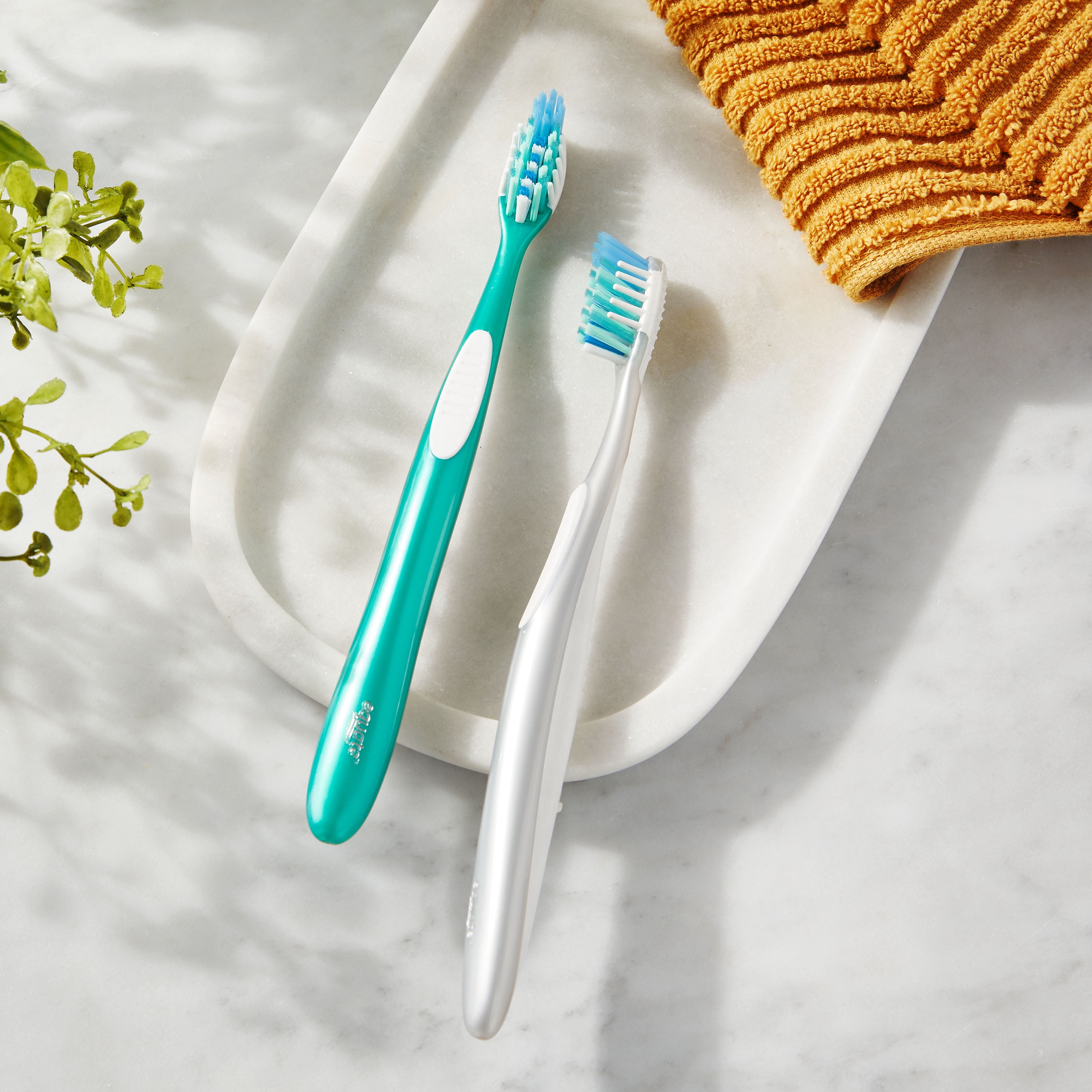 (3 pack) Equate, Xtreme Multipro, Pure Health, Adult, Manual, Medium Toothbrush, 2 Count