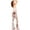 Brown, variant on Saints & Hearts Women's High Rise Western Stripe Bell Bootcut Jeans (Brown, Small)