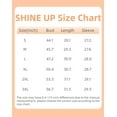 thumbnail image 5 of SHINE UP Sweatshirt for Women Long Sleeve Crewneck Tops Oversized Casual Pullover Shirts with Side Zipper, 5 of 8