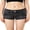 Black, variant on LMLYSoH Women's Mini Denim Shorts with Pockets Stylish Solid Color Skinny Low Rise Jean Shorts