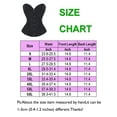 thumbnail image 3 of KingShop Corsets for Women Bustier Brocade Lace up Overbust Corset Waist Cincher Shapewear Top, 3 of 5