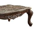 thumbnail image 4 of ACME Latisha Rectangular Wooden Coffee Table in Marble and Antique Oak, 4 of 5