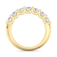 thumbnail image 3 of Lucca -Half Way Oval Diamond Semi Eternity Band, 3 of 6