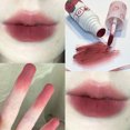 thumbnail image 1 of Pintalabios líquido mate, 6 colores, marrón, rosa, bonito fresa, resistente al agua, terciopelo, labio rojo desnudo, barro, mejillas, tinte rojo, cosméticos, 1 of 7