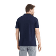 thumbnail image 5 of Wear Sierra Men's Polo Shirt, Short Sleeve, 2-Button, Quick Dry, Relaxed Fit, Navy, Small, 5 of 7
