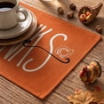 thumbnail image 5 of Smile Give Thanks Orange Thanksgiving Placemats 12x18 Inch Set of 4, 5 of 7