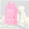 thumbnail image 4 of GARVALON 2Pcs Snow Maker Clip Plastic Pink Winter Outdoor Activities Snow Clip, 4 of 7