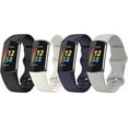 thumbnail image 1 of MYKOMI Bands Compatible with Fitbit Charge 5 ＆ Charge 6 Replacement Wristbands for Women Men Small Large, 1 of 7