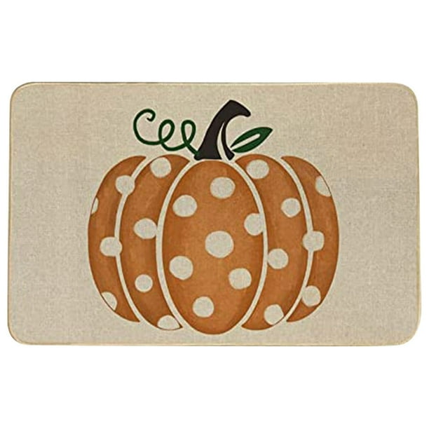 Alfombras de baño, alfombras para sala de estar, alfombra de área, alfombra de baño con estampado de calabaza de Halloween, alfombras de bienvenida para interiores y exteriores, alfombras para pasillo