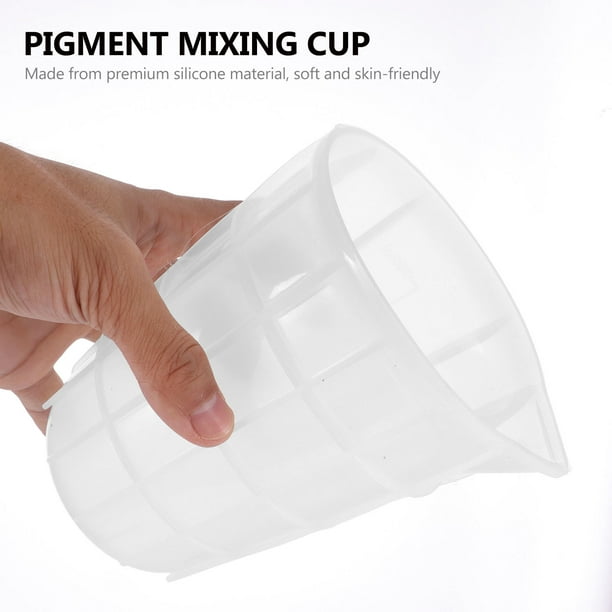 IFANLANDOR 1Ud Dispensing Cup De Silicona Para DIY Epoxy Y Mezcla De Pigmentos