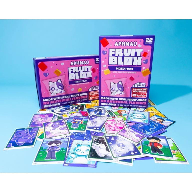 3 pack) FruitBlox Aphmau Mixed Fruit Snacks, 22 Count - Walmart.com