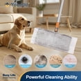 thumbnail image 3 of YOCADA Dry Mop with 10 Pcs Disposable Non-Woven Refills ,Floor & Wall Cleaning Mop ,Orange​, 3 of 7