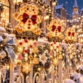 thumbnail image 5 of Winter Glow Gingerbread Man Icicle Light Decor Christmas Decor, LED Gingerbread Man Design Christmas Outdoor Decorations, Waterproof Hanging Christmas Lights for Porch, Yard, 5 of 7