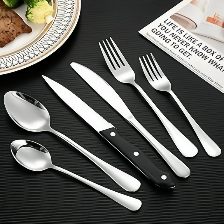 stusgo 36 Pieces Silverware Sets Service, Premium Stainless Steel