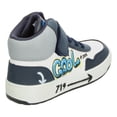 thumbnail image 3 of Tenis Niño Vavito Grafiti Azul Marino Mid Cut Tipo Bota Casual Streetwear Moderno Original Sneakers blanco 18 MX, 3 of 10