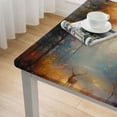 thumbnail image 5 of WYYP Deer Forest Sunset Square Tablecloth for Picnic Dining Kitchen Farmhouse 100% Polyester Fiber 36*36, 5 of 8