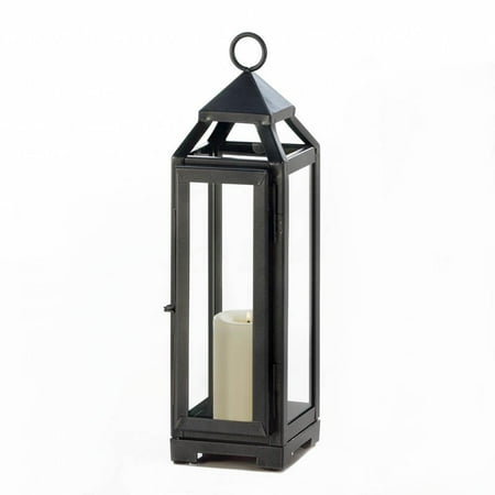 Candle Lanterns Decorative Outdoor Patio Tall Slate Black Metal Candle Lanterns Decorative Outdoor Patio Tall Slate Black Metal Lantern