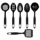 thumbnail image 3 of GOOHOCHY Juego de 6 utensilios de cocina de nailon, espátula ranurada, cuchara y cucharón, juego de cucharas de cocina de nailon para utensilios de cocina antiadherentes., 3 of 8