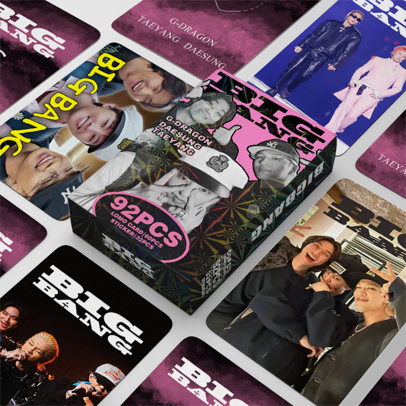 BIGBANG チェキ Brand name kaizukichin bigbang peripheral double-sided mini photo