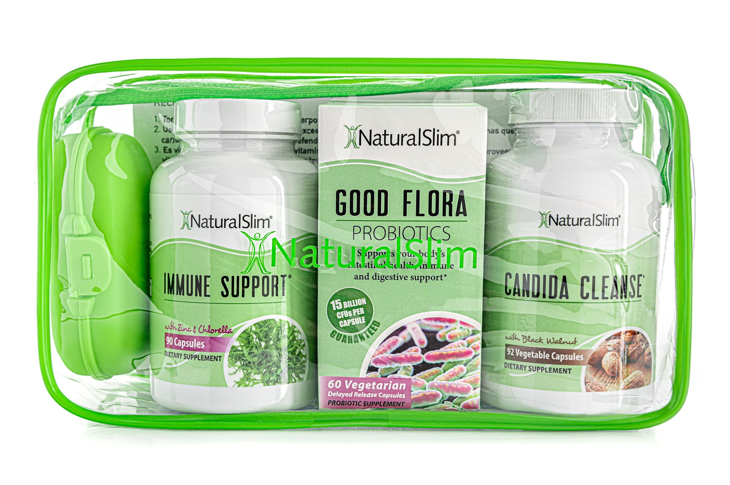 NaturalSlim Candiseptic® Kit – Candida Cleanse - Candida Overgrowth Treatment With Probiotics