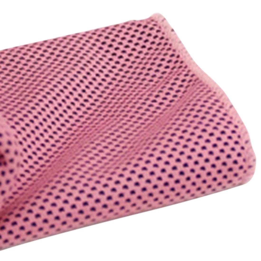 Unique Bargains 4 Pcs Soft Microfiber Sport Cool Touch Towel 11"x30" Red