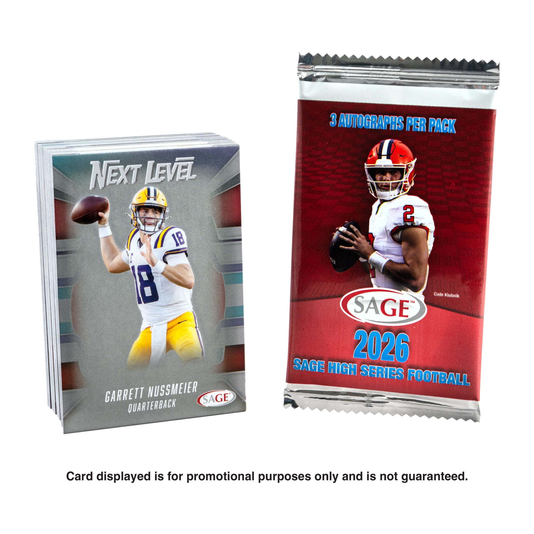 26 Sage High Series Football Trading Cards Blaster Box
