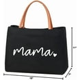 thumbnail image 6 of Mom Mama Bag Mother Gifts Momlife Tote for Hospital, Shopping, Beach, Travel, 6 of 11