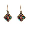 thumbnail image 2 of RYRDWP Boucles d'Oreilles Mode Femmes Rétro Filles Boho Strass, 2 of 4
