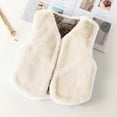 thumbnail image 4 of WOYY Toddler Girls Reversible Vest Winter Warm Sleeveless Jacket, Sizes 3-4T, 4 of 4