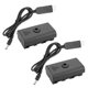 thumbnail image 1 of 2X Batería Simulada del Acoplador de DC + Cable USB de 5 V para NP F550 F570 F770 F750 F970 F990 con Cable USB, 1 of 5