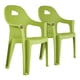 thumbnail image 1 of 2 Sillas Rattan Nube Infantil Verde Lima, 1 of 4