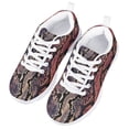 thumbnail image 3 of Pzuqiu Snake Pattern Little Girls Sneakers Size 11 Breathable Lightweight Kids Running Shoes Comfortable Animal-print Tennis Shoes, 3 of 7