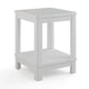 thumbnail image 1 of Mesa auxiliar Adirondack Deluxe de Table Keter, color blanco, 1 of 2