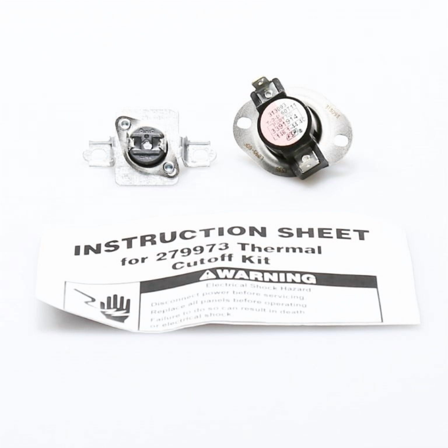 279973 Whirlpool Thermal Cut Off Fuse Kit OEM 279973